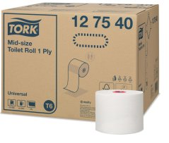 TORK 127540 – Mid–size toaletní papír T6, 1vr., 135m - Karton