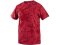 Tričko CXS MERLIN, krátký rukáv, červené - Velikost: S