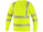 Tričko CXS OLDHAM, dlouhý rukáv, výstražné, pánské, žluté - Velikost: S