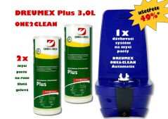 Dreumex Dávkovač + 2 tuby Dreumex Plus One2Clean