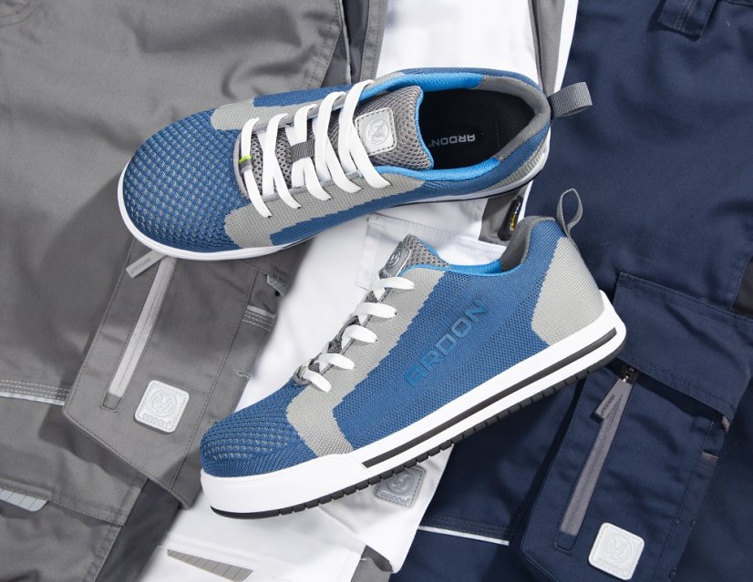 Bezpečnostní polobotka ARDON®FLYKER BLUE S1P - modrá 36 - Barva: modré odstíny, Velikost: 36