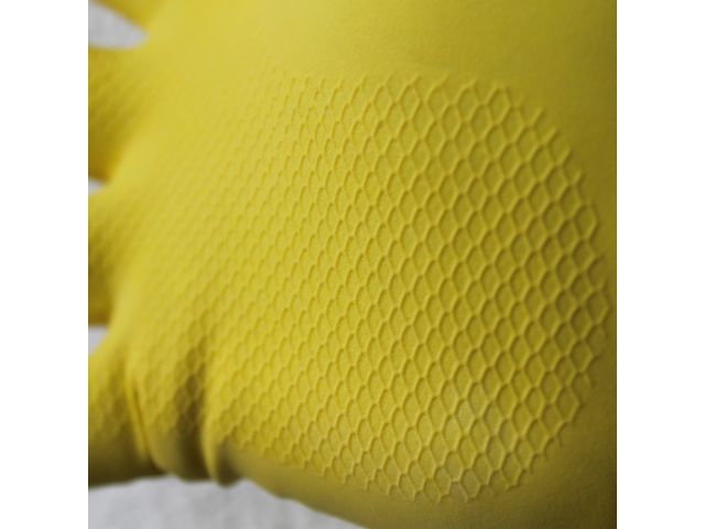Úklidové gumové ochranné rukavice Merida Korsarz žluté - velikost: M
