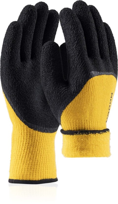 Zimní rukavice ARDON®PETRAX WINTER 3/4 - s prodejní etiketou 08-SPE - Barva: žluté odstíny, Velikost: 08-SPE