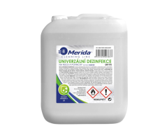 Universální biocidní dezinfekce Merida na ruce a povrchy 5.l