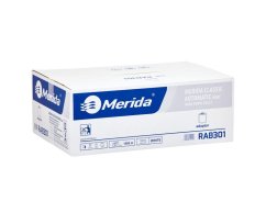 Papírové ručníky Merida maxi automatic, 1.vrstvé do dávkovače, 6.rolí v balení