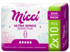 Vložky hygienické MICCI Ultra Wings DUO 20 ks