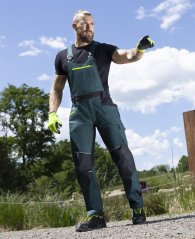 Kalhoty s laclem ARDON®4Xstretch® tmavě zelené 60