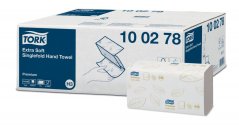 TORK 100278 – Singlefold extra jemné papírové ručníky H3, 2vr., 15 x 200ks- Karton
