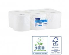 Toaletní papír Merida Jumbo Top 19 cm, 2.vrstvý, 100% celulóza, 12.rolí v balení