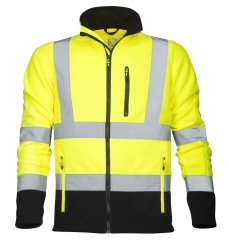 Reflexní mikina fleece ARDON®SIGNAL žlutá S