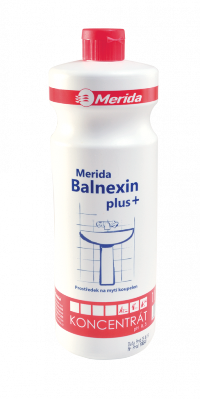 Čistící prostředek koncentrát na koupelny Merida Balnexin plus 1l
