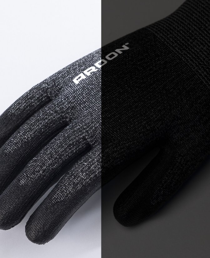 Protiřezné rukavice ARDON®CUT TOUCH DRY 4D 07 - Barva: šedé odstíny, Velikost: 07