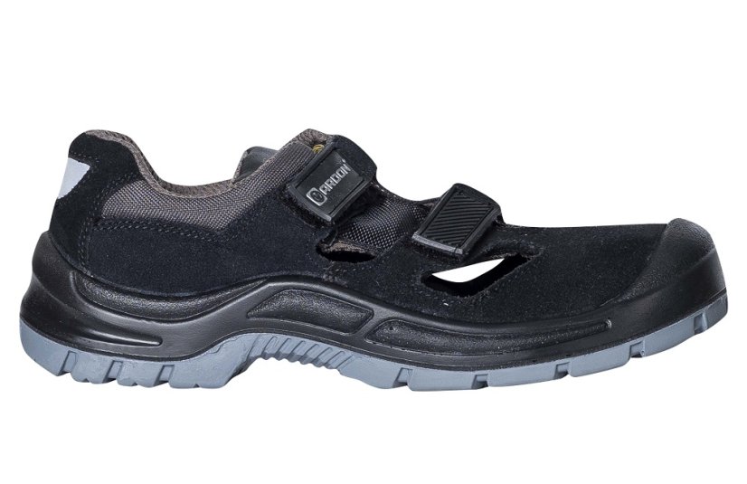 Bezpečnostní sandál ARDON®GEARSAN S1 ESD 36 - Barva: černá, Velikost: 47