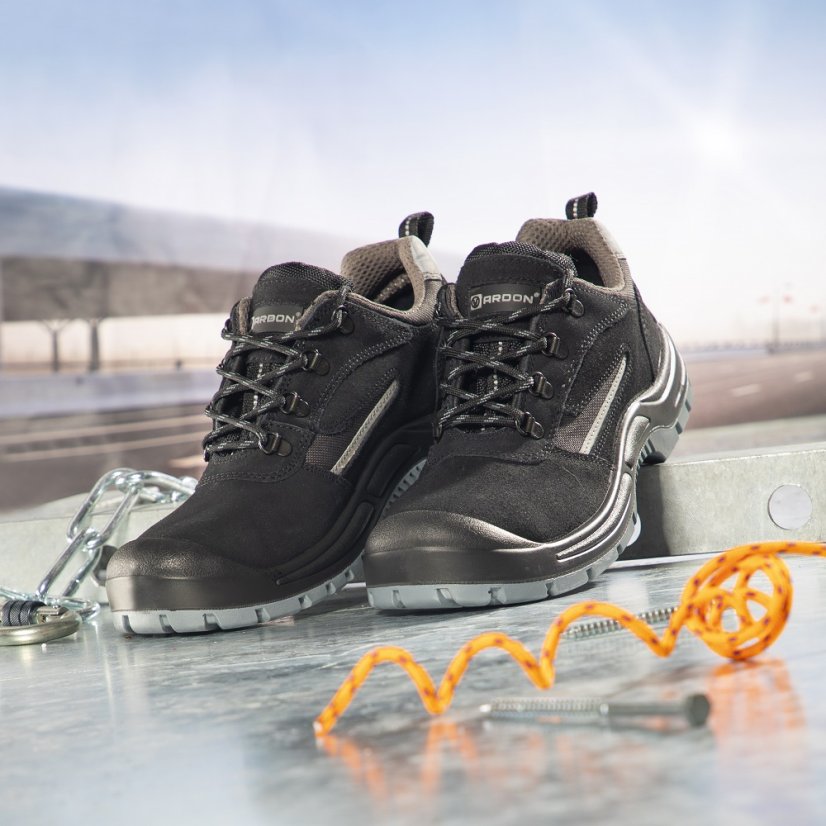Bezpečnostní polobotka ARDON®GEARLOW S1P 36 - Barva: černá, Velikost: 48