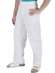 0460 Kalhoty pánské procovní bílé (Velikost 64)