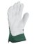 Kombinované rukavice ARDON®BREMEN - s prodejní etiketou - Barva: Zelená, Velikost: 10,5
