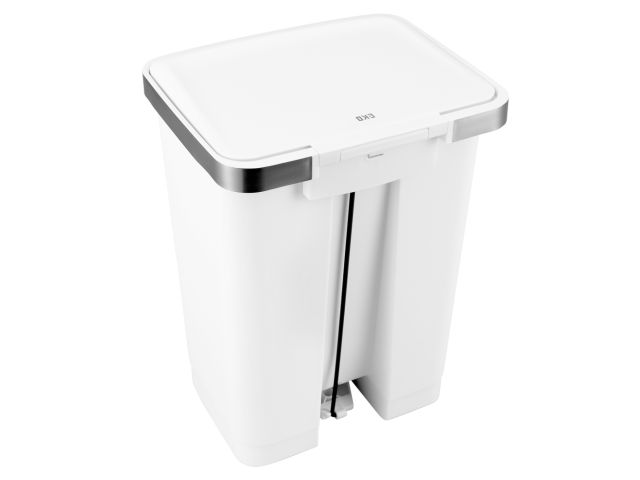 Merida Koš pedálový HANA, objem 35 l plastový, bílý