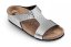 Zdravotní boty Forcare 304023 stříbrné - Velikost: 41