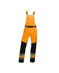 Reflexní kalhoty s laclem ARDON®SIGNAL+ oranžovo-černá