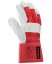 Kombinované rukavice ARDON®TOP UP - Barva: Červená, Velikost: 09