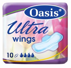 Vložky hygienické OASIS Ultra wings 10ks