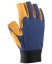 Kombinované rukavice ARDON®AUGUST - bez konečků prstů - Barva: Modrá, Velikost: 08