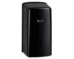 Merida Zásobník na skládaný toaletní papír MERIDA ONE kapacita až 450 listů, ABS plast, černý