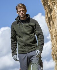 Mikina fleece ARDON®MICHAEL zelená S