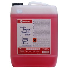 Merida Čisticí prostředek na mytí WC Merida SUPER SANITIN Plus 10 l koncentrát