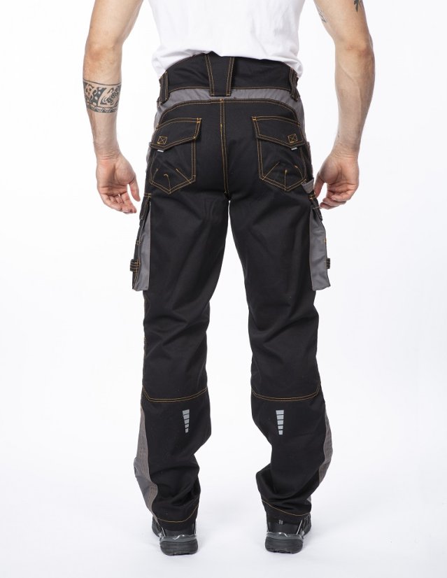 Montérkové černé kalhoty ARDON VISION - Barva: černá, Velikost: 46