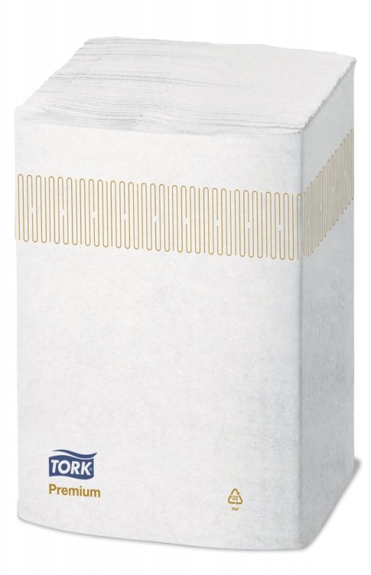 TORK 15850 – Xpressnap® extra jemné bílý ubrousek do zásobníku, 2vr., 8 x 1000 ks - Karton