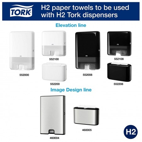 TORK 120288 – Xpress® papírové ručníky Multifold H2, 2vr., 21 x 136 ks - Karton