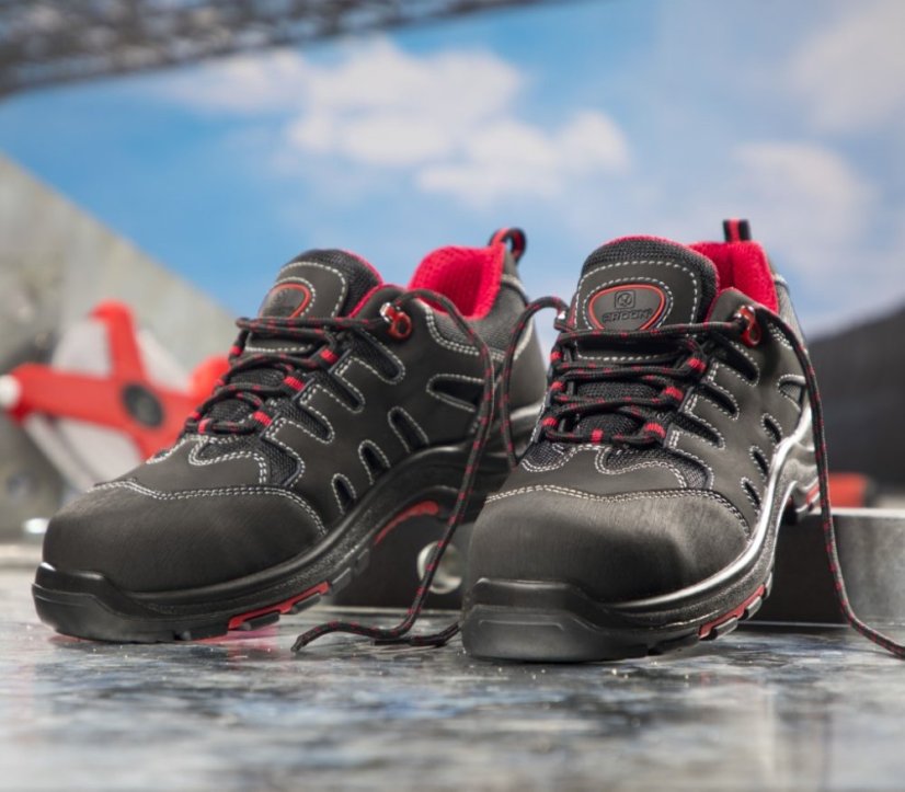 Bezpečnostní polobotka ARDON®FORELOW S1P 36 - Barva: černá, Velikost: 36