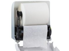Zásobník na papírové ručníky v roli maxi Merida Solid Cut černý