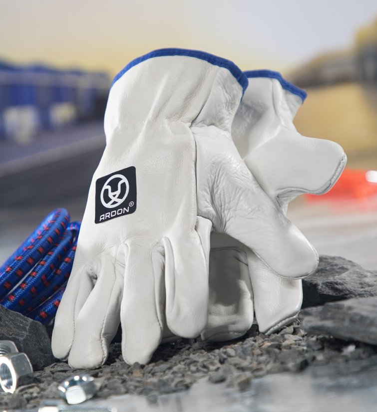 Celokožené rukavice ARDON INDY s prodejní etiketou