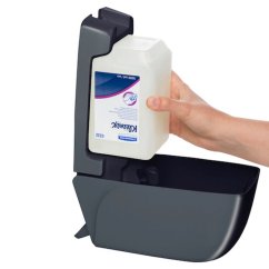 Aquarius 7173 černý dávkovač na mýdla Scott a Kleenex