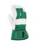 Kombinované rukavice ARDON®BREMEN - s prodejní etiketou - Barva: Zelená, Velikost: 10,5