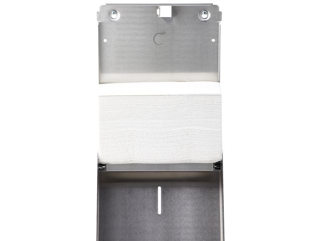 Zásobník na skládané papírové ručníky Merida Stella Ultra Slim nerez matný