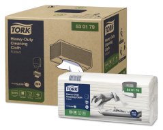 TORK 530179 – Heavy–Duty čisticí utěrka netkaná W4, 4x105 kusů - Karton