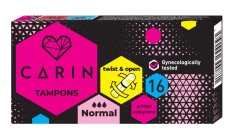Menstruační tampony CARIN normal 16ks