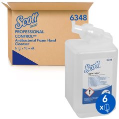 Scott 6348 1l antibakteriální pěnové mýdlo do dávkovače