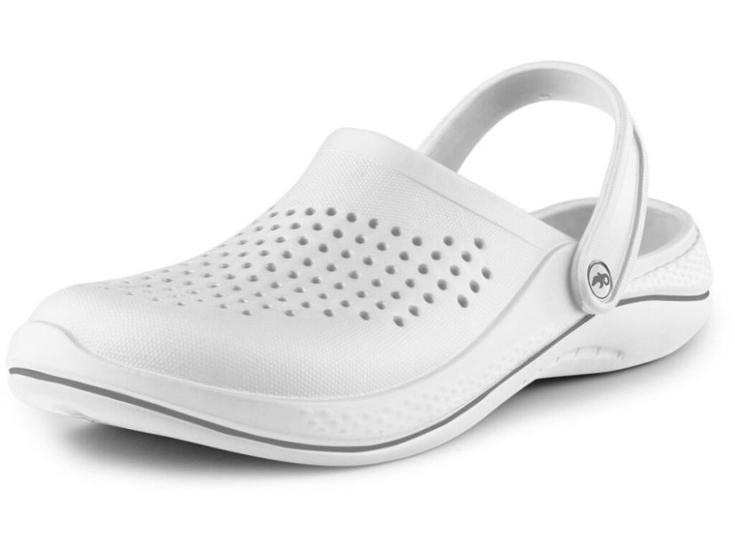 Obuv nazouvák CXS TREND, unisex, bílo-šedý - Velikost: 36