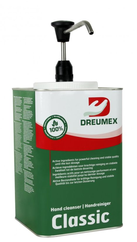 10942001012 Dreumex Classic 4,5L with pump left