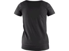 Tričko CXS EMILY, dámské, krátký rukáv, černá