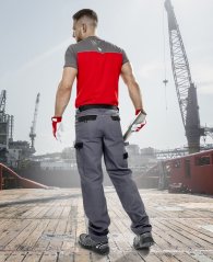 Kalhoty do pasu ARDON COOL TREND šedo černé