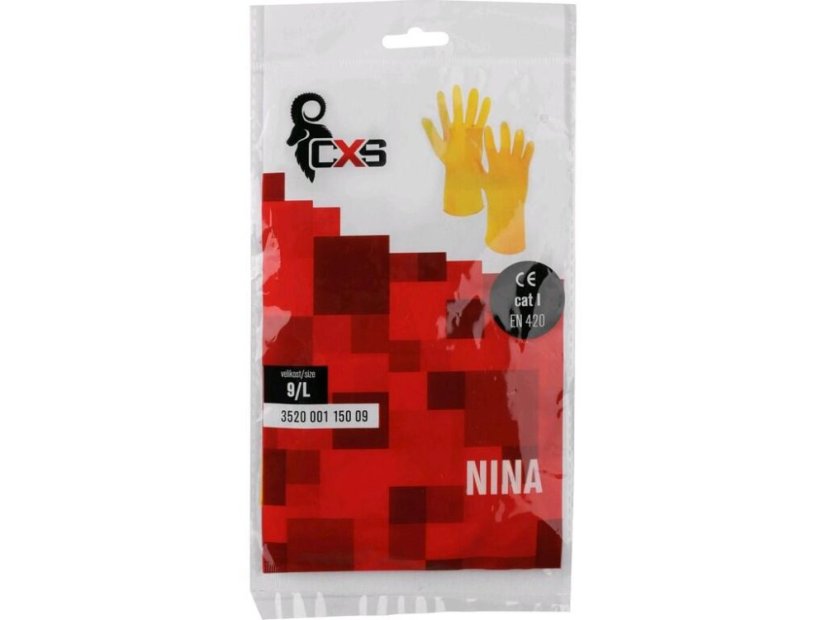 Rukavice CXS NINA, latexové - Velikost: 09