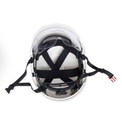 Elektrikářská přilba PAB WH1-C - s integrovaným zorníkem bila