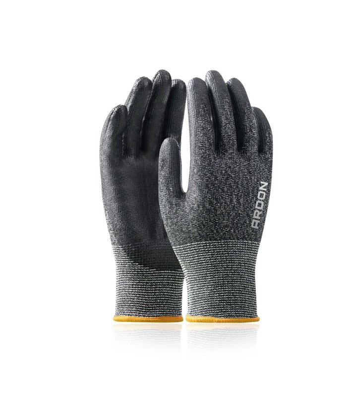 Protiřezné rukavice ARDON®CUT TOUCH DRY 4D 07 - Barva: šedé odstíny, Velikost: 07