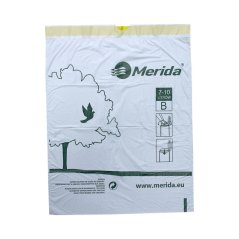 Sáčky na odpadky bílé zatahovací s vůní Merida Top 7-10l, 25.ks v balíčku