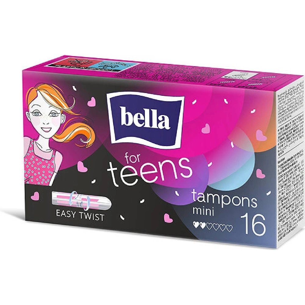 Menstruační tampony BELLA for Teens Mini 16 ks